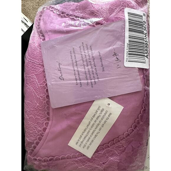 NWT Always Isaac Mizrahi QVC Soutache Lace Shift Dress Orchid, Sz XL Girlcore - Picture 3 of 3